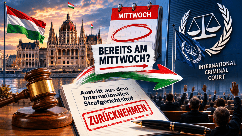 Parlament könnte bereits am Mittwoch den Austritt Ungarns aus dem Internationalen Strafgerichtshof zurücknehmen