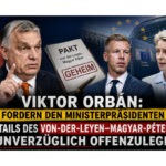 Viktor Orbán: Wir fordern den Ministerpräsidenten auf, die Details des von-der-Leyen–Magyar-Péter-Pakts unverzüglich offenzulegen