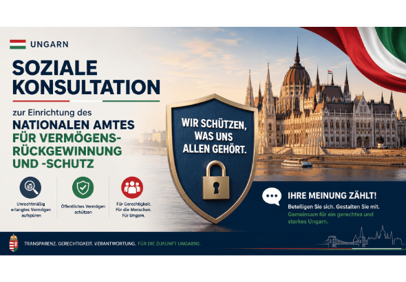 #Ungarn #Soziale #Konsultation zur Einrichtung des #Nationalen #Amtes für #Vermögensrückgewinnung