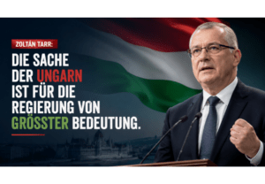 Zoltán Tarr: Die Angelegenheiten der ungarischen Gemeinschaft sind für die Regierung von vorrangiger Bedeutung
